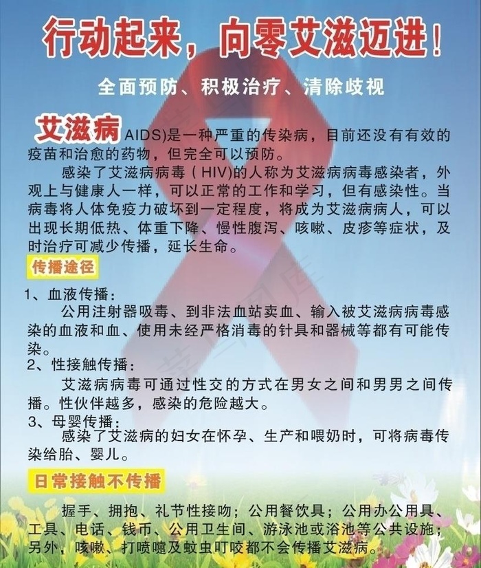 绿色健康 关爱生命图片cdr矢量模版下载