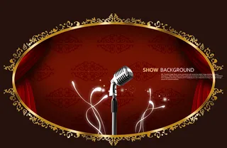 金色欧式花纹边框