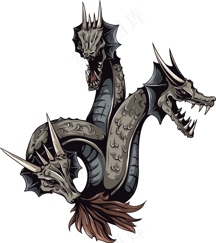 神话人物矢量元素