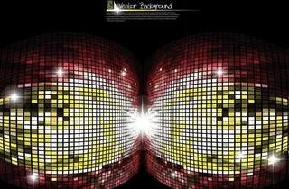 马赛克背景矢量素材图片