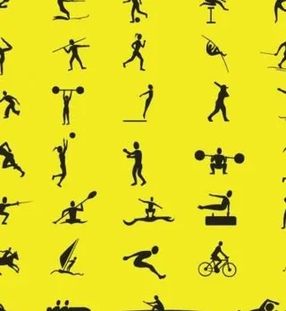 免费矢量运动轮廓集