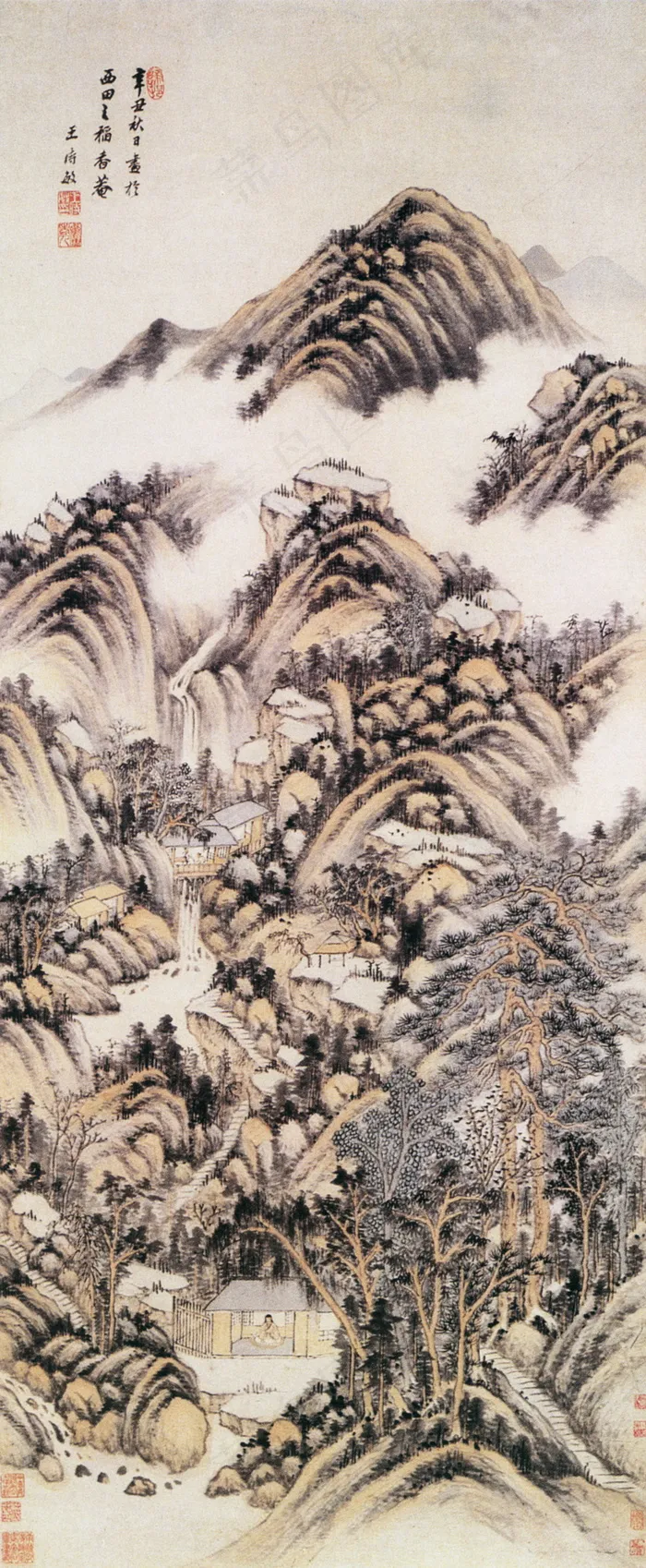立轴 山水画 中国古画_0635