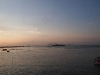 厦门海面日落图片 厦门海面日落图片