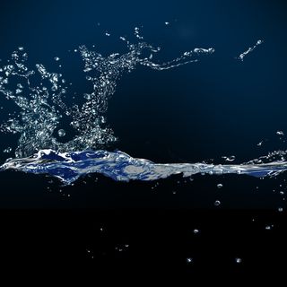 最新水花素材PSD模板下载