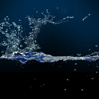 最新水花素材PSD模板下载