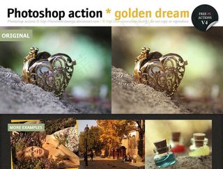 静物照片秋季金黄色调调色动作