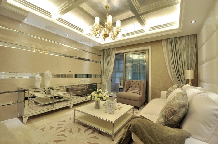 中式客厅装修设计效果图