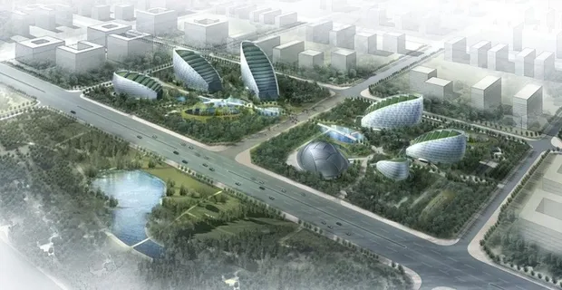 室外建筑模型图片