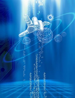 电脑时代的科技图片