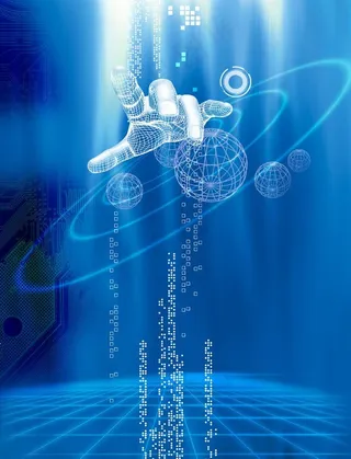 电脑时代的科技图片