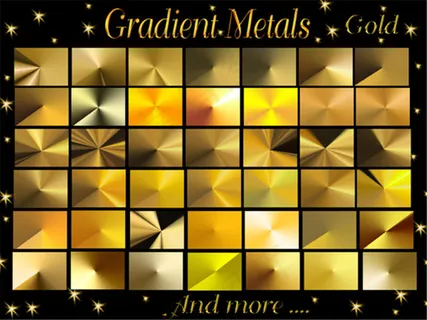 金属渐变PS渐变