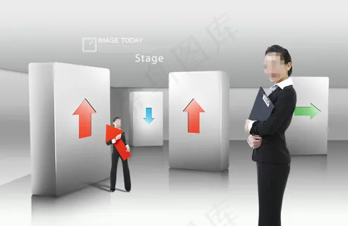 高清PSD分层素材高级白领