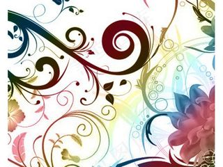 彩绘装饰花纹ps笔刷