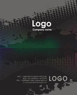 黑色商务创意名片 黑色商务创意名片