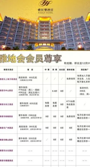 酒店x展架模板图片