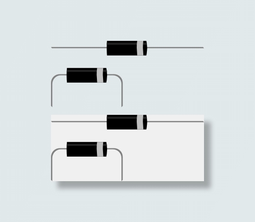 二极管电子元器件的剪辑艺术