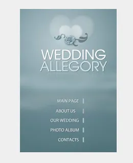 欧美婚庆网站竖向flash菜单 欧美婚庆网站竖向flash菜单