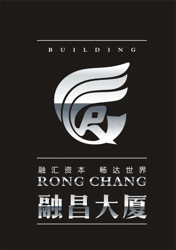 融昌大厦地产LOGOcdr矢量模版下载