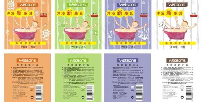 化妆品包装图片cdr矢量模版下载