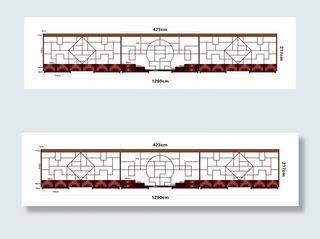 博古架 中国风 中式元素 古...
