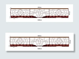 博古架 中国风 中式元素 古...