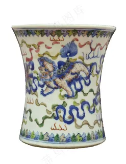 笔筒办公用品免抠素材PSD分层