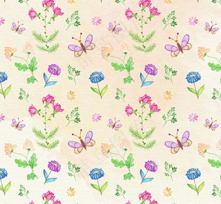 花草花朵小草底纹素材背景