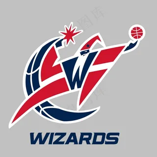 美国NBA奇才队标志logo 美国NBA奇才队标志logo