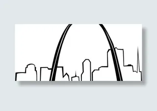 圣路易斯拱门剪贴画