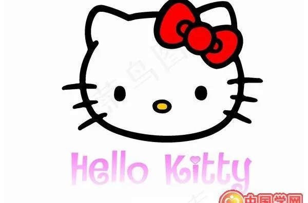 hello kittycdr矢量模版下载