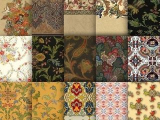 古典花纹背景填充图片