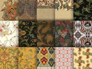 古典花纹背景填充图片