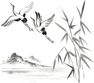 中国风海报素材