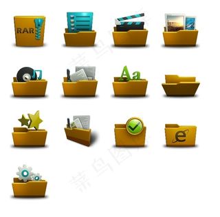 文件夹电脑图标下载