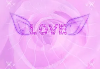 梦幻的玫瑰love背景图片