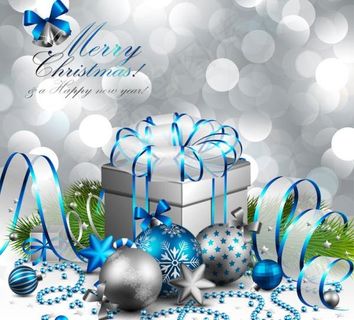 圣诞节精美背景矢量素材