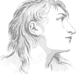 人脸表情的女人