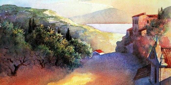 风景绘画图片
