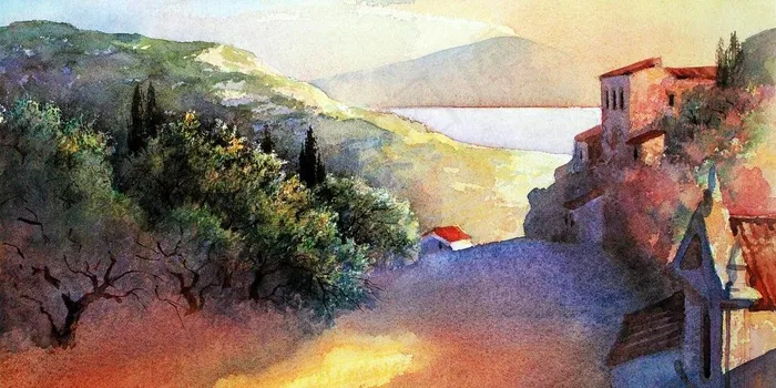 风景绘画图片
