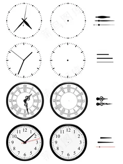 精美复古表盘-矢量素材