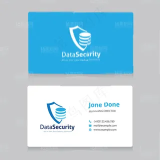 精美商务名片设计矢量素材