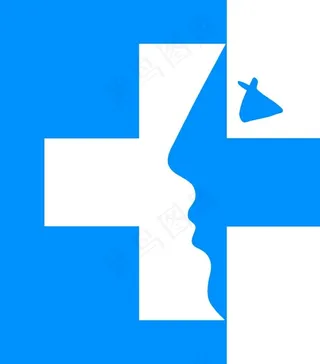 医疗人物个性LOGO设计矢量素材