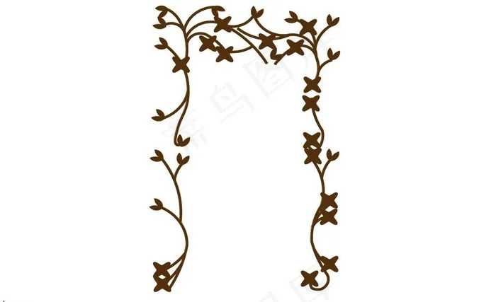 欧式花纹模型图片