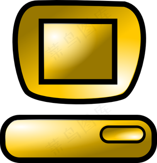 电脑桌面图标剪贴画