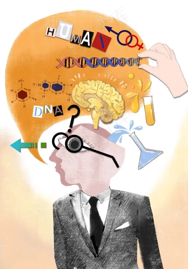 卡通背景(3500X5000(DPI:300))psd模版下载