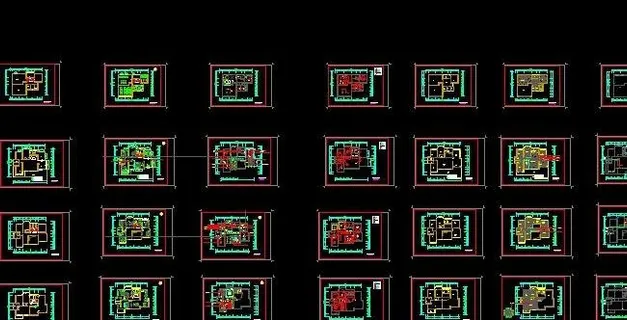 三层带地下室别墅装修施工套图 三层带地下室别墅装修施工套图