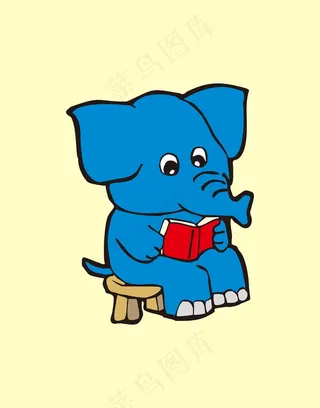 大象卡通动物
