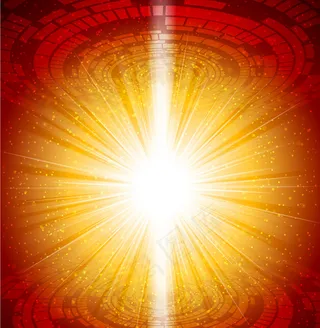 银河系的恒星爆炸矢量背景