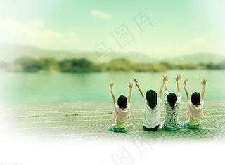 62张精美淡雅的ppt背景图片素材