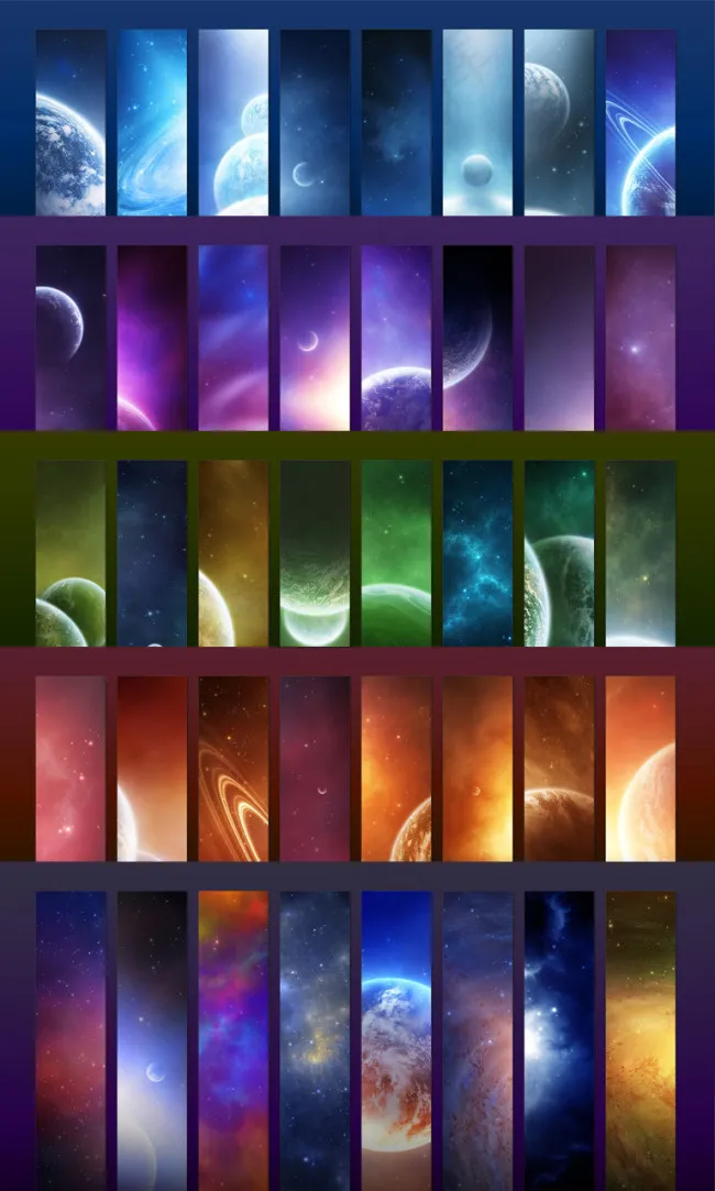 太空星切片图(2560X1600(DPI:72))psd模版下载